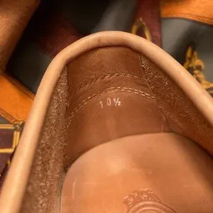 TOD’S Italy Gommino Camel/Tan Leather Driving Shoes Slip On Size 10.5 USA 10. Tod main image 3